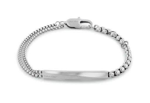 Calvin Klein Stylový ocelový náramek pro muže Iconic Id 35100058