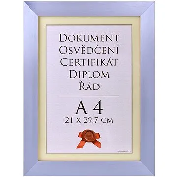 TRADAG Fotorámeček 21 × 29,7 cm, stříbrný (0800_0026)