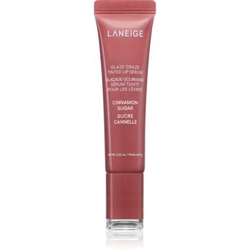 LANEIGE Glaze Craze Tinted Lip Serum tónovací balzám na rty odstín Cinnamon Sugar 12 g