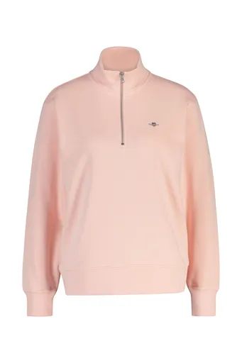 MIKINA GANT SHIELD HALF-ZIP APRICOT PINK