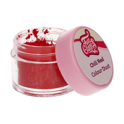 Cakesupplies Jedlá prachová barva Dust Chilli Red - červená