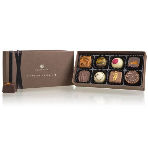 Chocolissimo - Čokoládová melodie - 8 pralinek 100 g