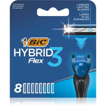 BIC FLEX3 náhradní hlavice 8 ks