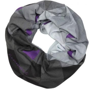 Finmark MULTIFUNCTIONAL SCARF Multifunkční šátek, tmavě šedá, velikost