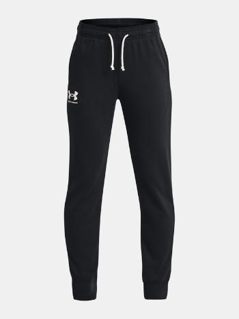 Under Armour UA Rival Terry Tepláky dětské Černá