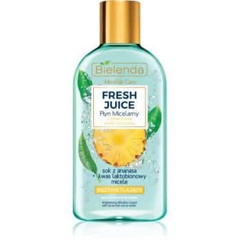 Bielenda Fresh Juice Pineapple micelární voda pro rozjasnění pleti 500 ml