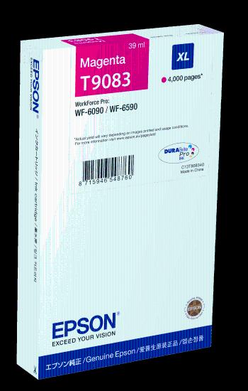 Epson T9083 XL C13T90834N purpurová (magenta) originální cartridge