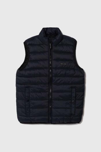 Dětská vesta Pepe Jeans Outerw Gilet tmavomodrá barva