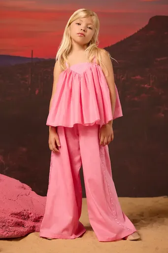 Dětské bavlněné kalhoty Pinko