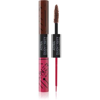 Astra Make-up Duoversity řasenka a oční linky 2 v 1 odstín 06 Cyber Barrio 2x3,5 ml