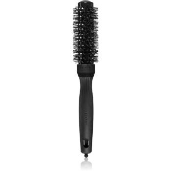 Olivia Garden Black Label SHINE Wavy Bristles kulatý kartáč na vlasy průměr 25 mm 1 ks