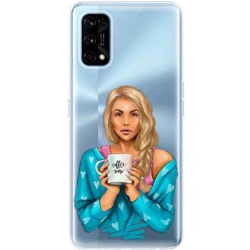 iSaprio Coffe Now - Blond pro Realme 7 Pro (cofnoblo-TPU3-RLM7pD)