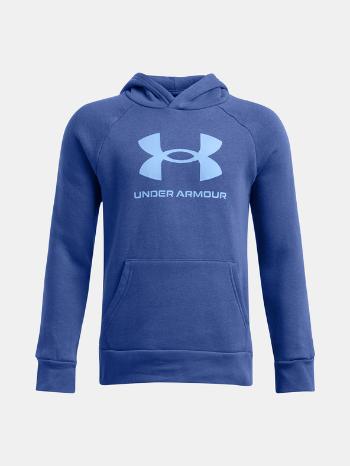 Under Armour UA Rival Fleece BL Hoodie Mikina dětská Modrá