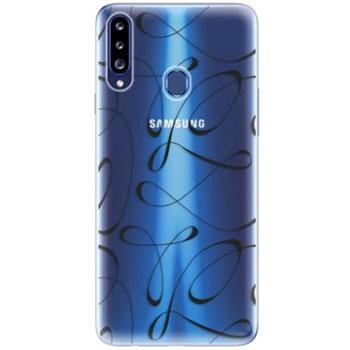 iSaprio Fancy - black pro Samsung Galaxy A20s (fanbl-TPU3_A20s)