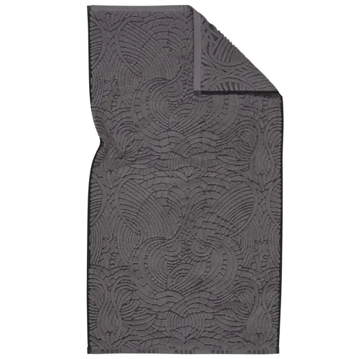 Ručník DODO PAVONE 55 x 100 cm, šedá, bavlna, Moooi