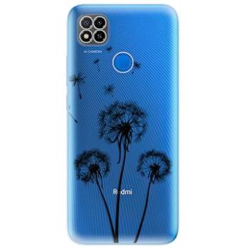 iSaprio Three Dandelions - black pro Xiaomi Redmi 9C (danbl-TPU3-Rmi9C)