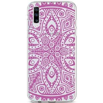 TopQ Samsung A70 silikon Violet Mandala 42551 (Sun-42551)