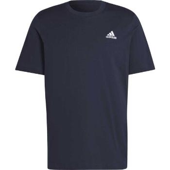 adidas SMALL LOGO TEE Pánské tričko, tmavě modrá, velikost