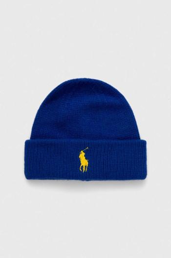 Vlněná čepice Polo Ralph Lauren z husté pleteniny, 455931421