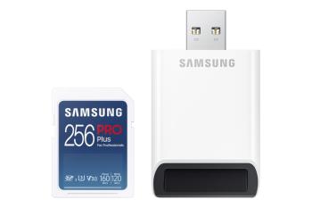 Samsung/SDXC/256GB/180MBps/USB 3.0/USB-A/Class 10/+ Adaptér