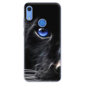 Odolné silikonové pouzdro iSaprio - Black Puma - Huawei Y6s