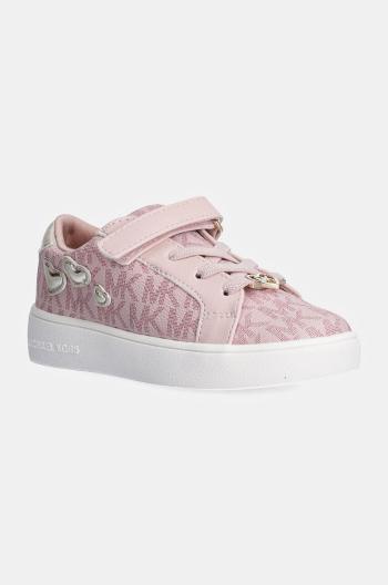 Dětské sneakers boty Michael Kors JEM KEHLANI PS růžová barva, MK101052