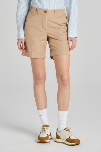 ŠORTKY GANT REL LIGHTWEIGHT CHINO SHORTS DARK KHAKI