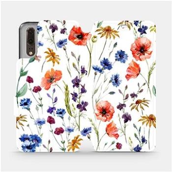 Flip pouzdro na mobil Huawei P20 - MP04S Luční kvítí (5903516766888)