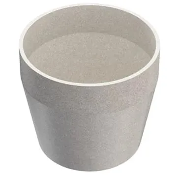 GRANISIL granitový květináč MONTI 35 cm Béžový (5907440727588)