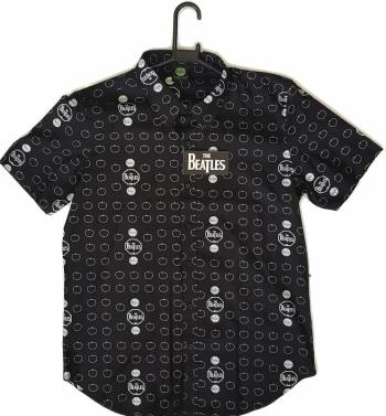 The Beatles Polokošile Drum and Apples Black L