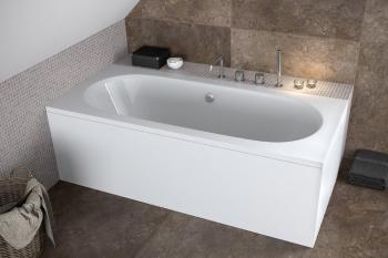 BESCO - Obdĺžniková vaňa VITAE - Nožičky k vani - S nožičkami, Rozmer vane - 160 × 75 cm VANVITAE160+OLVPINOZ