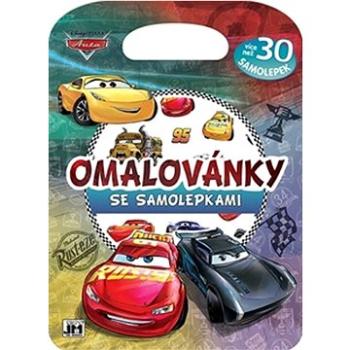 Omalovánky se samolepkami Auta (8595593833385)