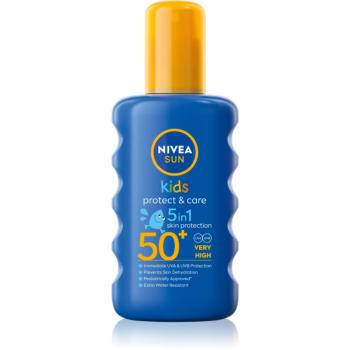 Nivea Sun Kids dětský barevný sprej na opalování SPF 50+ 200 ml