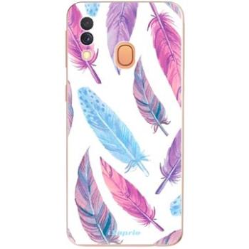 iSaprio Feather Pattern 10 pro Samsung Galaxy A40 (feather10-TPU2-A40)