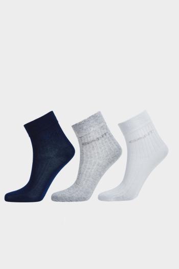 PONOŽKY GANT SOCKS 3-PACK EVENING BLUE