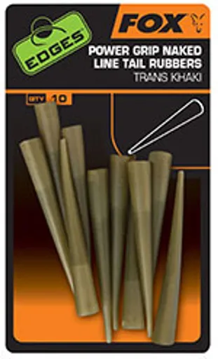 Fox Převleky EDGES Power Grip Naked Line Tail Rubbers vel.7 10ks,Fox Převleky EDGES Power Grip Naked Line Tail Rubbers vel.7 10ks