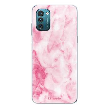 Odolné silikonové pouzdro iSaprio - RoseMarble 16 - Nokia G11 / G21