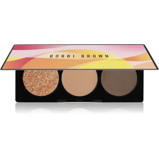 Bobbi Brown Sunkissed Glow The Essential Eyeshadow Trio paletka očních stínů odstín Golden Hour​​ 4.4 g