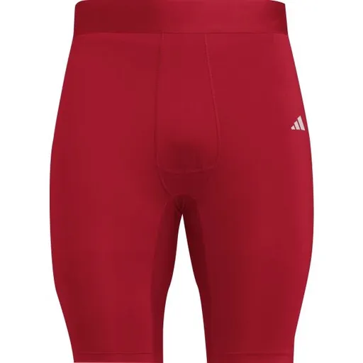 adidas TECHFIT TIGHT SHORTS Pánské spodní trenky, červená, velikost XXS