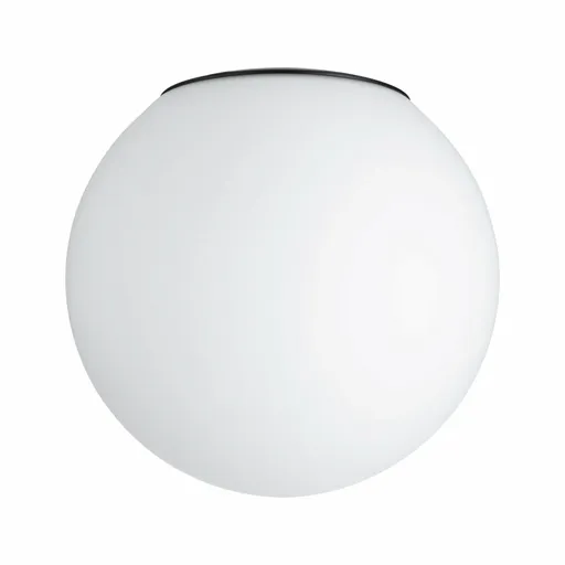 PAULMANN Selection Bathroom stropní svítidlo Gove náhradní sklo černá mat/satén 17cm