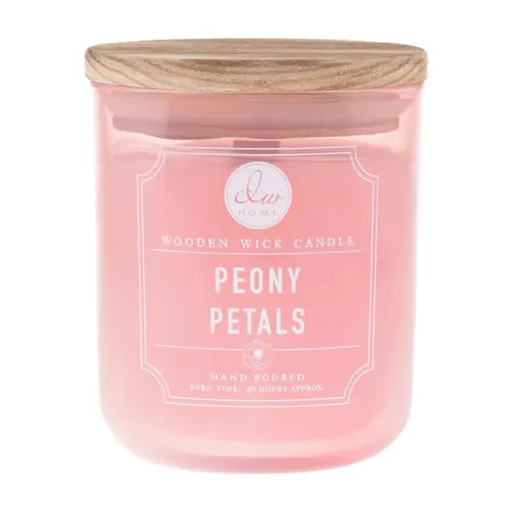 DW Home Signature Vonná svíčka ve skle Pivoňka 326 g