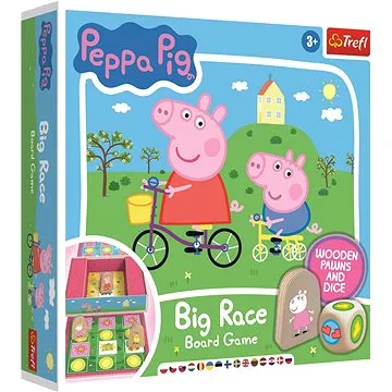 TREFL Hra Prasátko Peppa: Velký závod (2262)