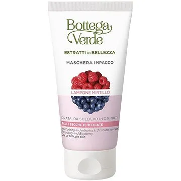 Bottega Verde Extrakty pro krásu - Malina a Borůvka - Obličejová maska (159371)