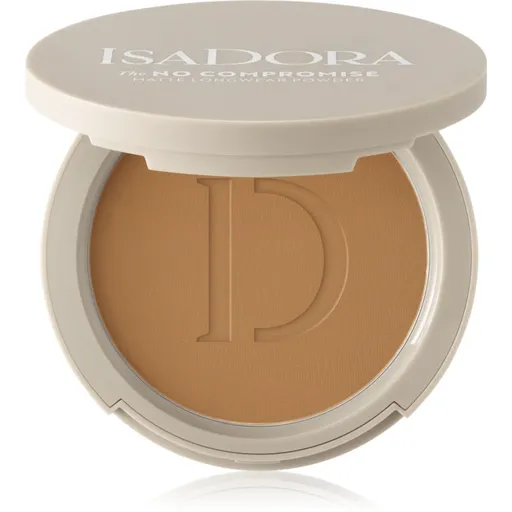 IsaDora The No Compromise Matte Longwear Powder kompaktní pudr pro matný vzhled odstín 70 Neutral Tan 8 g