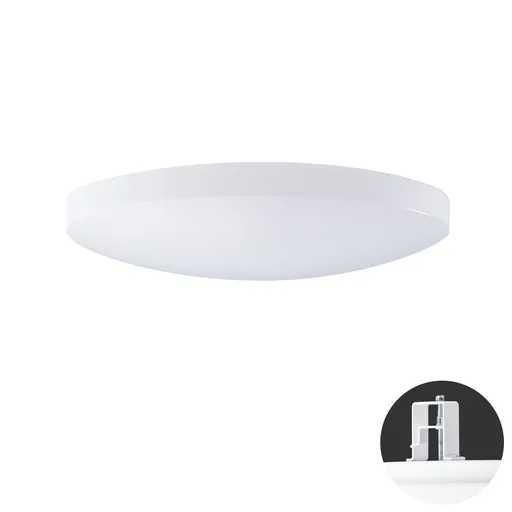 OSMONT SAG63119 SAGITA V2 stropní/nástěnné plastové polovestavné svítidlo bílá IP44 2700-6500 K 32W LED