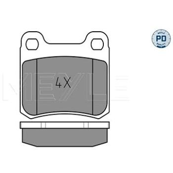 MEYLE Brzdové destičky (0252068715/PD)