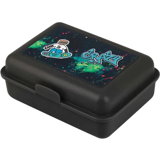 BAAGL CHILL Box na svačinu, černá, velikost