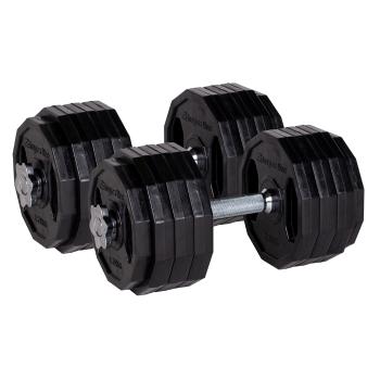 Jednoruční nakládací set inSPORTline Ruberton 2x 5-20kg