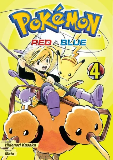 Pokémon 4 - Red a blue - Hidenori Kusaka, Mato