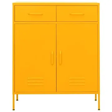 Úložná skříň hořčicově žlutá 336155 (336155)